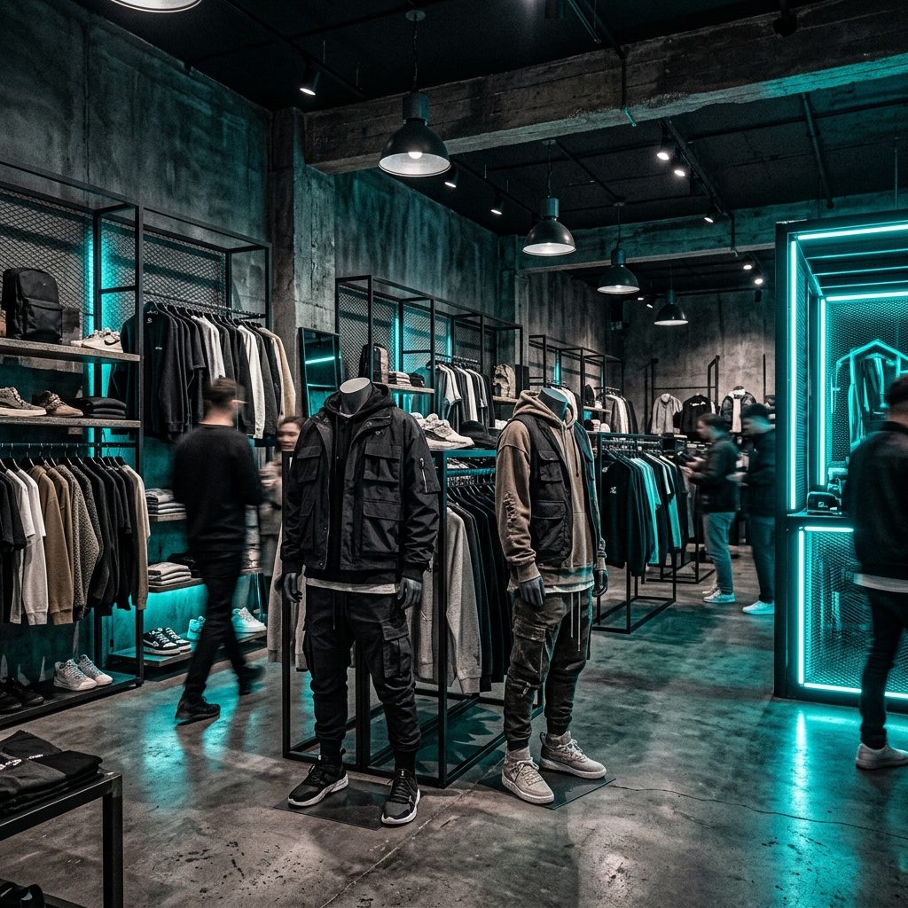 Trendwood Clothing store interior